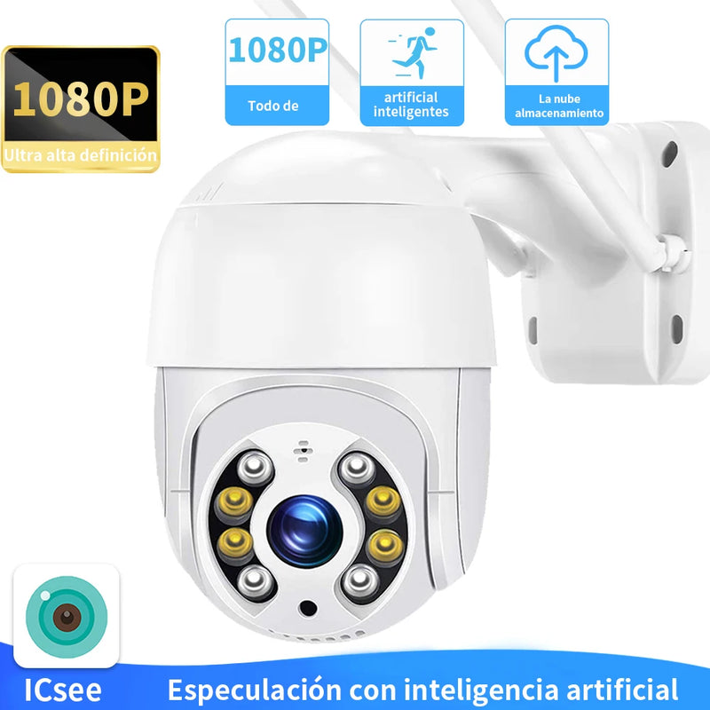 Câmera de segurança Wifi Hd externo sensor de visão noturna