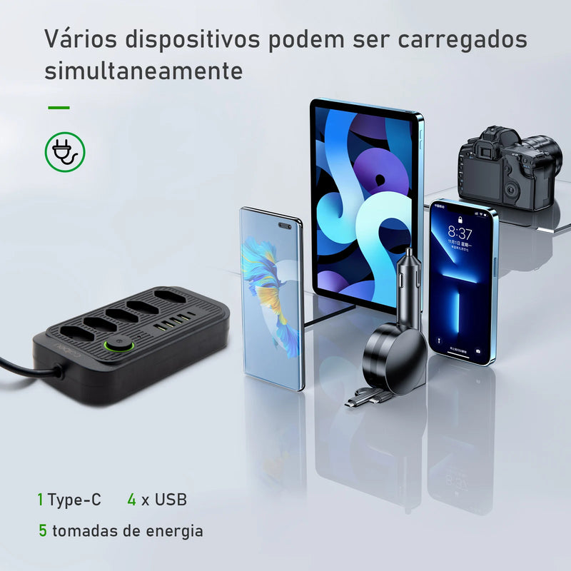 Filtro de Linha 2m USB