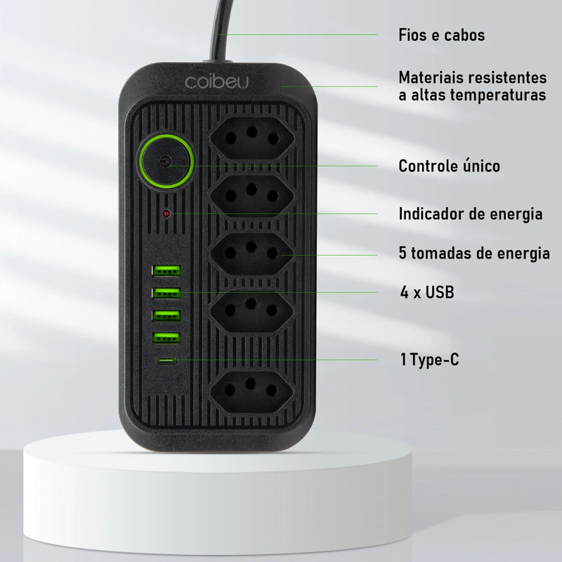 Filtro de Linha 2m USB