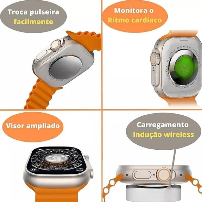 Relógio Inteligente Bluetooth Smartwatch